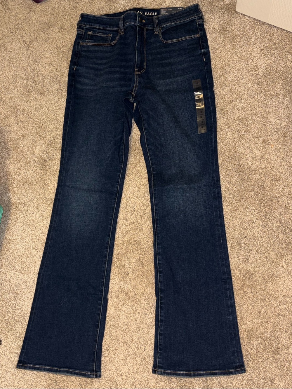 American Eagle Outfitters High Rise Skinny Kick Jeans regular length